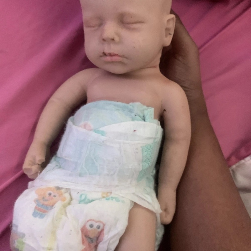 Realistic Baby Doll with Diaper